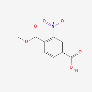 Chemical structure of 1-Methyl 2-nitroterephthalate