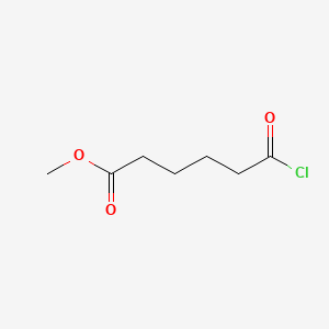 Chemical structure of Methyl adipoyl chloride