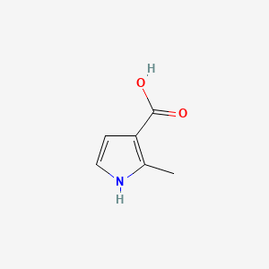 Chemical structure of 2-Methylpyrrole-3-carboxylic acid