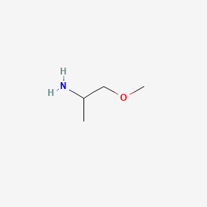Chemical structure of Methoxyisopropylamine