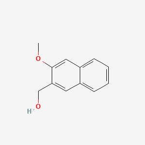Chemical structure of 3-Methoxy-2-naphthalenemethanol