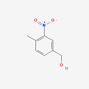 Chemical structure of 4-Methyl-3-nitrobenzyl alcohol
