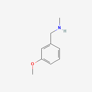 Chemical structure of 3-Methoxy-N-methylbenzylamine
