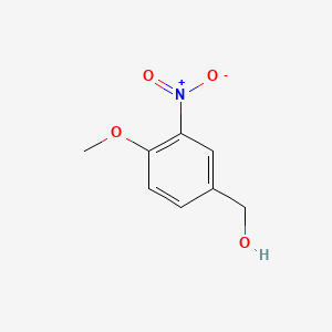 Chemical structure of 4-Methoxy-3-nitrobenzyl alcohol