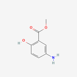 Chemical structure of Methyl 5-aminosalicylate
