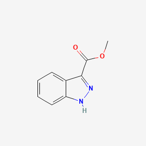 Chemical structure of 1H-Indazole-3-carboxylic acid methyl ester