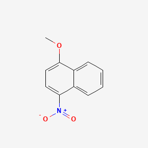 Chemical structure of 1-Methoxy-4-nitronaphthalene