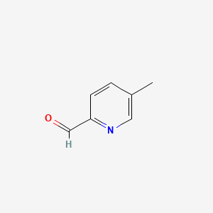 Chemical structure of 5-Methylpyridine-2-carboxaldehyde