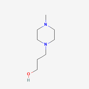 Chemical structure of 3-(4-Methyl-1-piperazine)propan-1-ol