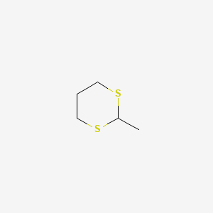 Chemical structure of 2-Methyl-1,3-dithiane