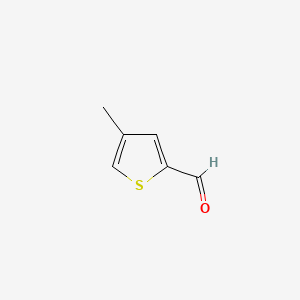 Chemical structure of 4-Methylthiophene-2-carboxaldehyde