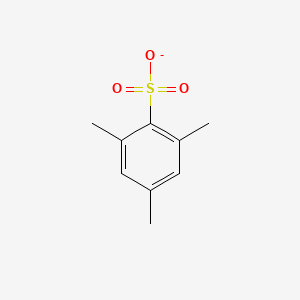 Chemical structure of 2-Mesitylenesulfonic acid dihydrate