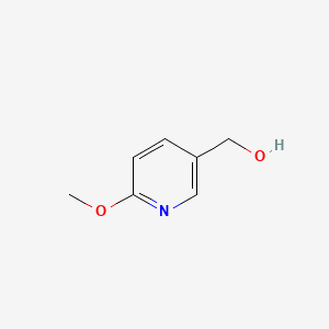 Chemical structure of (6-methoxypyridin-3-yl)methanol