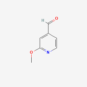 Chemical structure of 2-methoxypyridine-4-carbaldehyde