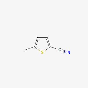 Chemical structure of 5-methylthiophene-2-carbonitrile
