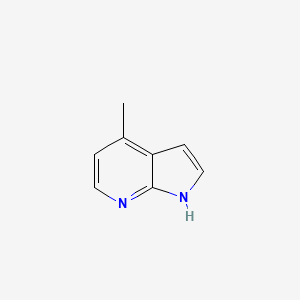 Chemical structure of 4-methyl-1H-pyrrolo[2,3-b]pyridine