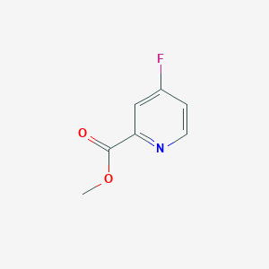 Chemical structure of Methyl 4-fluoropicolinate
