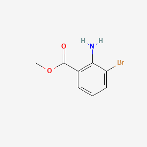Chemical structure of 3-Bromoanthranilic acid methyl ester