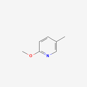 Chemical structure of 2-Methoxy-5-methylpyridine