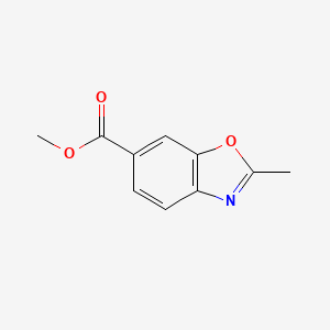 Chemical structure of Methyl 2-Methylbenzoxazole-6-carboxylate