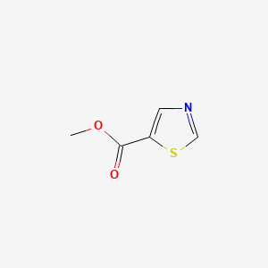 Chemical structure of Methyl thiazole-5-carboxylate