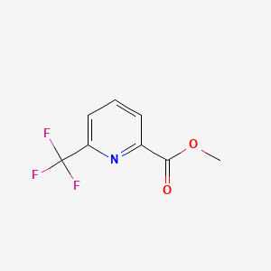 Chemical structure of Methyl 6-(trifluoromethyl)picolinate