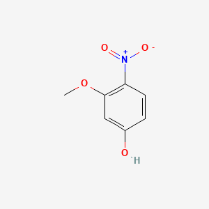 Chemical structure of 3-Methoxy-4-nitrophenol