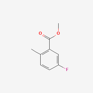 Chemical structure of Methyl 5-fluoro-2-methylbenzoate