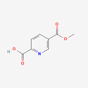 Chemical structure of 5-(Methoxycarbonyl)pyridine-2-carboxylic acid
