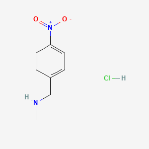 Chemical structure of N-Methyl-1-(4-nitrophenyl)methanamine