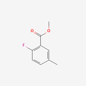 Chemical structure of Methyl 2-fluoro-5-methylbenzoate