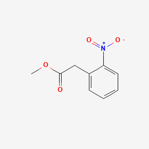 Chemical structure of Methyl 2-(2-nitrophenyl)acetate