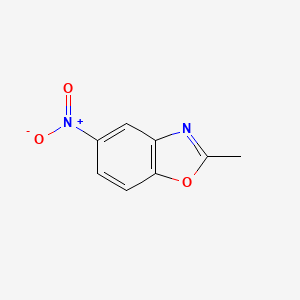 Chemical structure of 2-Methyl-5-nitrobenzoxazole