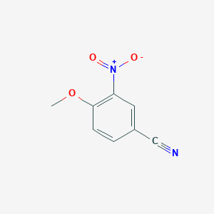Chemical structure of 4-Methoxy-3-nitrobenzonitrile