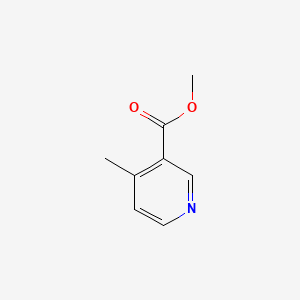 Chemical structure of Methyl 4-methylnicotinate
