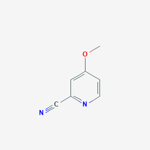Chemical structure of 4-Methoxypicolinonitrile