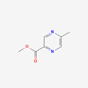 Chemical structure of Methyl 5-methylpyrazine-2-carboxylate