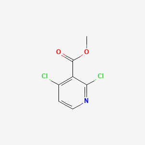 Chemical structure of Methyl 2,4-dichloropyridine-3-carboxylate