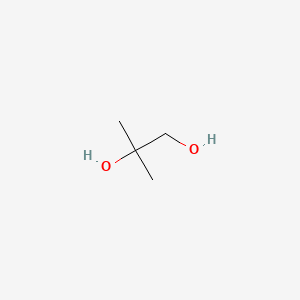 Chemical structure of 2-Methylpropane-1,2-diol