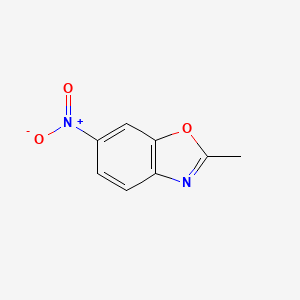 Chemical structure of 2-Methyl-6-nitrobenzoxazole