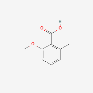 Chemical structure of 2-Methoxy-6-methylbenzoic acid