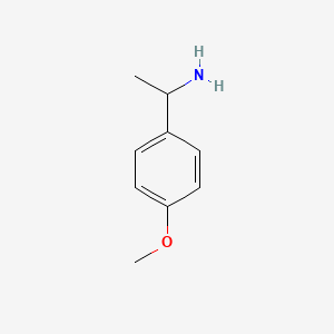 Chemical structure of 1-(4-Methoxyphenyl)ethanamine