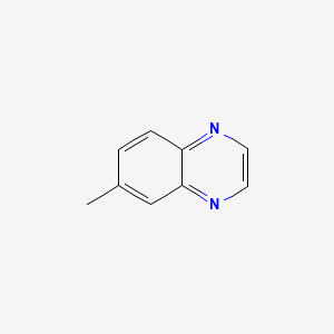 Chemical structure of 6-Methylquinoxaline