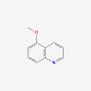 Chemical structure of 5-Methoxyquinoline