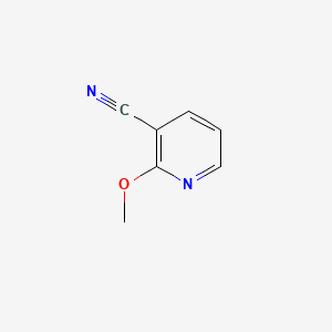 Chemical structure of 2-Methoxynicotinonitrile