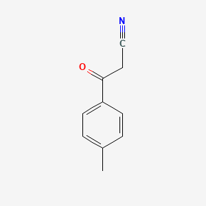 Chemical structure of 4-Toluoylacetonitrile