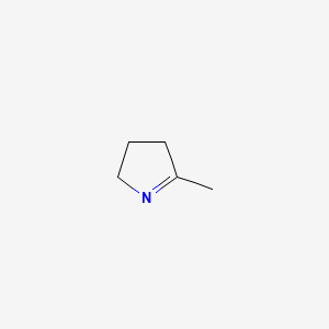 Chemical structure of 2-Methyl-1-pyrroline