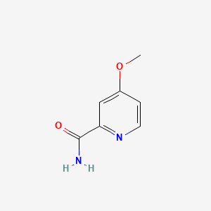 Chemical structure of 4-Methoxypicolinamide