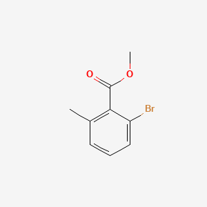 Chemical structure of Methyl 2-bromo-6-methylbenzoate