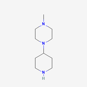 Chemical structure of 1-Methyl-4-(4-piperidino)piperazine